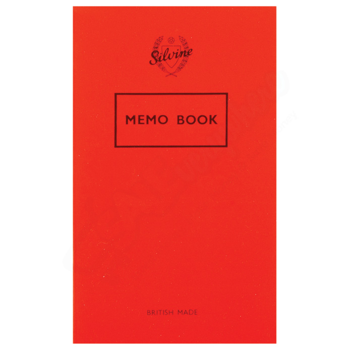 Silvine Memo Book 158mm x 99mm, 72 Pages
