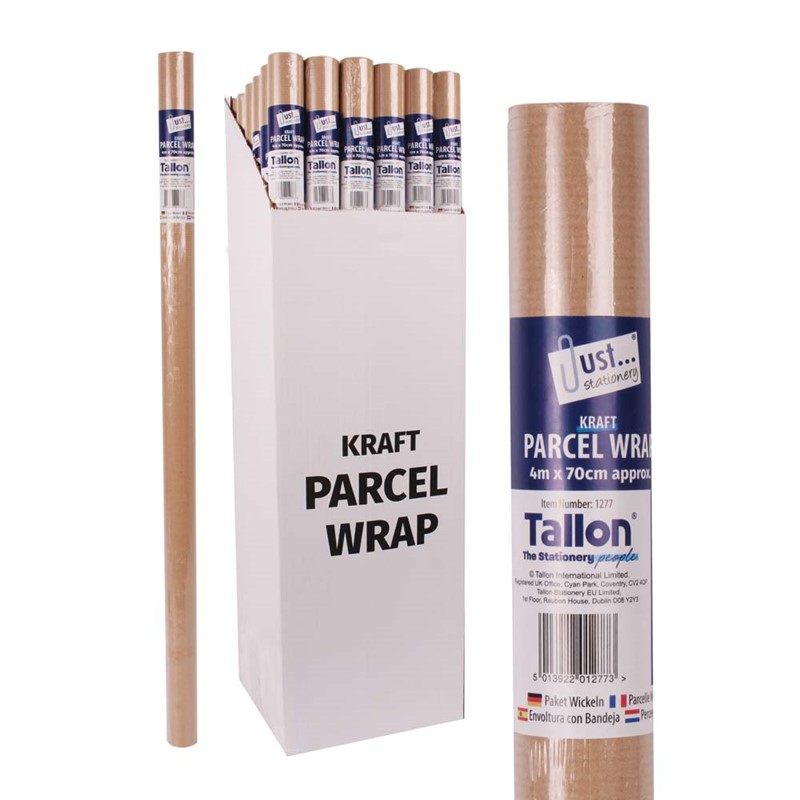JS Wrapping Papper Kraft Brown Rolls 700mm x 4m