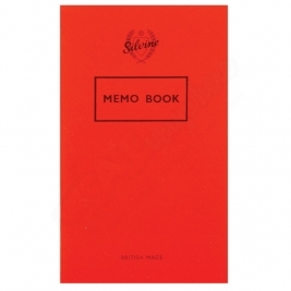 Silvine Memo Book 158mm x 99mm, 72 Pages