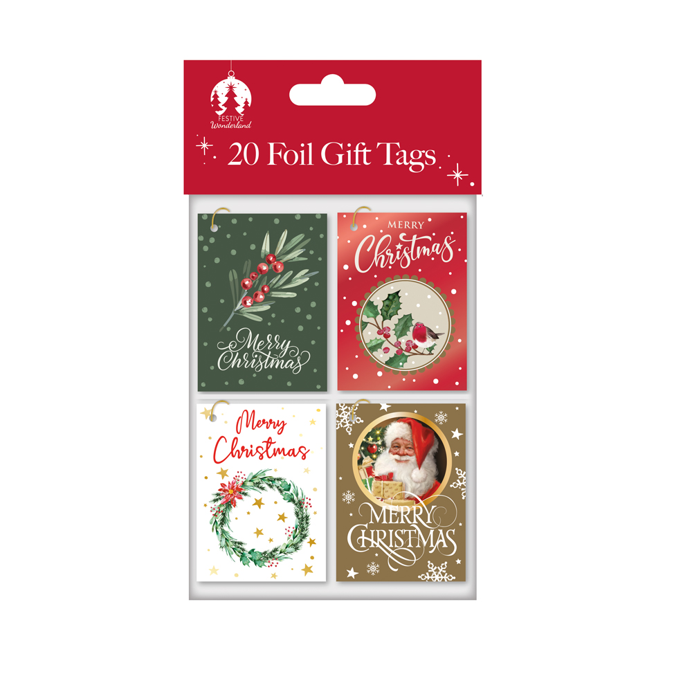 Gift Tags XMAS - 20 Traditional