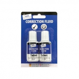 JS Correction Fluid Bottle 20ml, Pack of 2