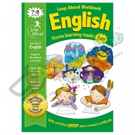 7-8 LA Workbook English with Stickers Key Stage 2
