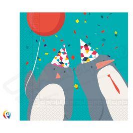 Arctic Partyware 2 Ply Paper Napkins Pack Of 20
