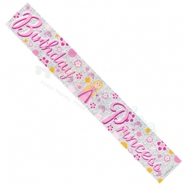 Kaleidoscope Happy Birthday Female Foil Juvenile Banner