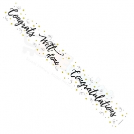 Kaleidoscope Congratulations Foil Banner