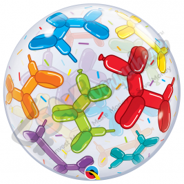 Balloon Dogs Design 22" | 56cm Helium Plastic Stretchy Balloon