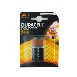 Duracell Plus Power Battery 9V, Pack of 1 Carded