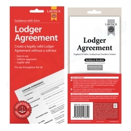 Law Pack Lodger Agreement, England & Wales