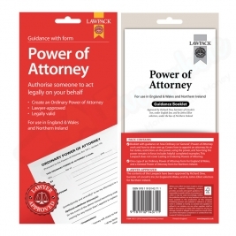 Law Pack Power of Attorney, England & Wales