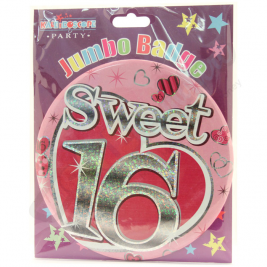 Kaleidoscope Age 16 Female Large Badge 15cm