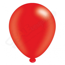 Kaleidoscope Latex Balloons Red 10" For Air or Helium Pack of 8