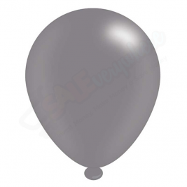 Kaleidoscope Latex Balloons Silver 10" For Air or Helium Pack of 8