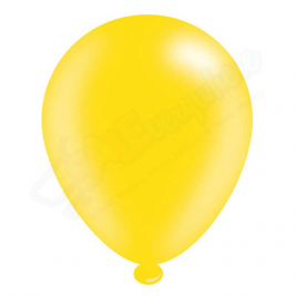 Kaleidoscope Latex Balloons Yellow 10" For Air or Helium Pack of 8