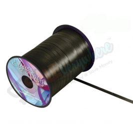 Poly Curling Black Ribbon 5mm x 500yds