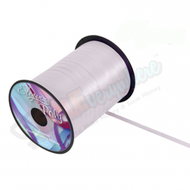 Poly Curling White Ribbon 5mm x 500yds