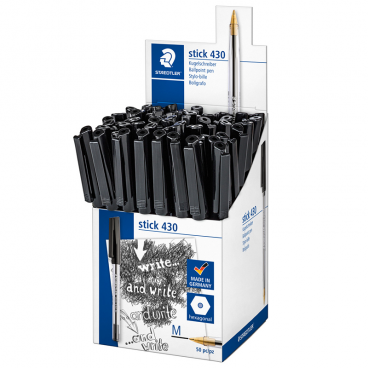 Staedtler Ballpoint Pen Stick 430M Box of 50