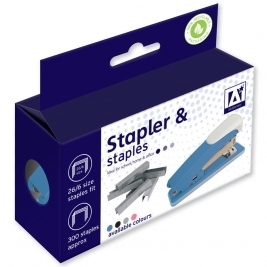 A* Staplers & Staples Asst Colour Hanging
