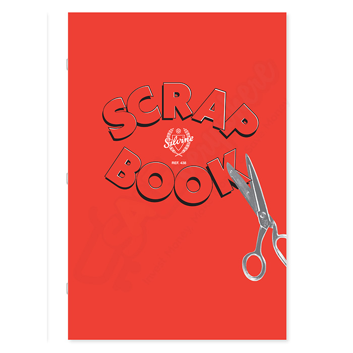 Silvine Classic Scrap Book 377mm x 251mm, 24 Pages
