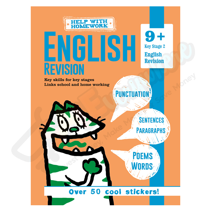 9+ HW English Revision with Stickers Key Stage 2