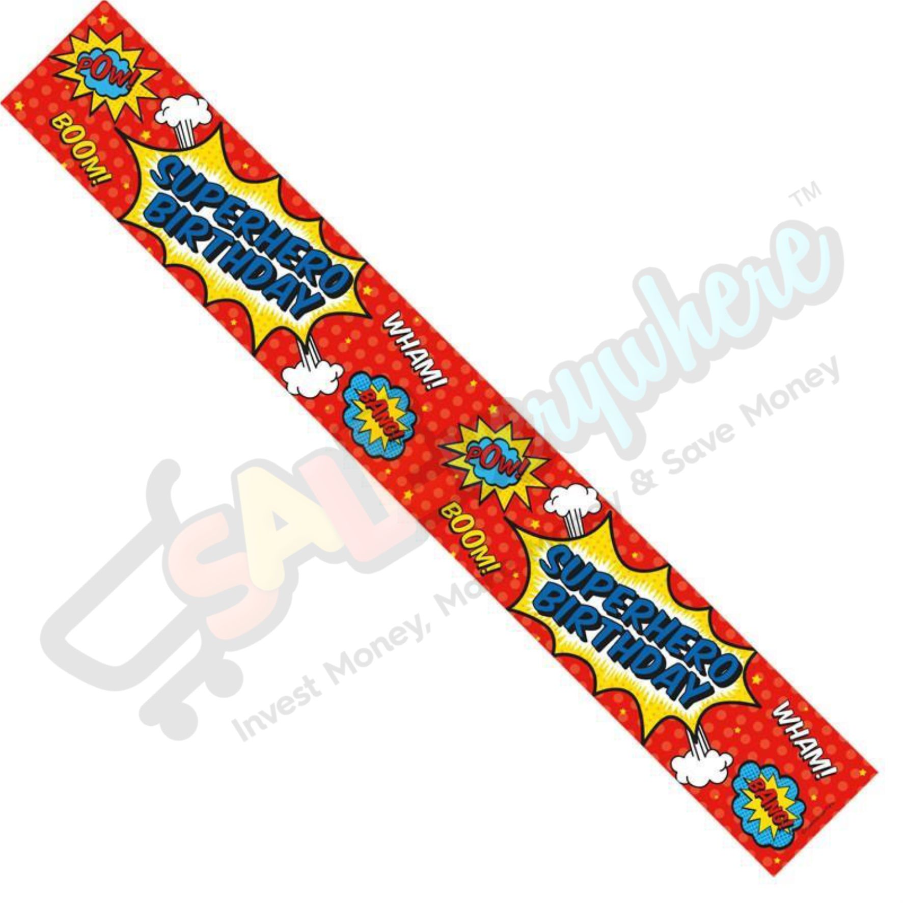 Kaleidoscope Happy Birthday Male  Foil Banner 1