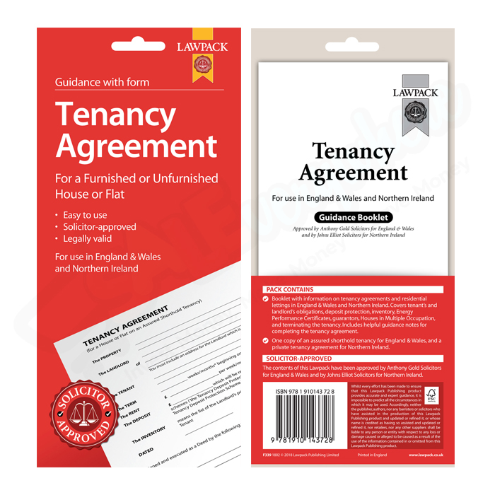 Law Pack Tenancy Agreement, England & Wales