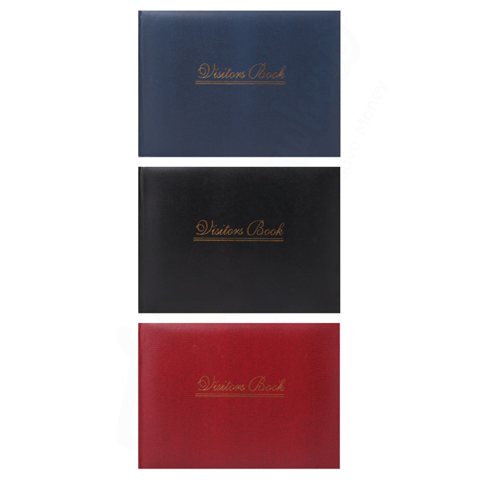JS Visitors Book Asst Colours