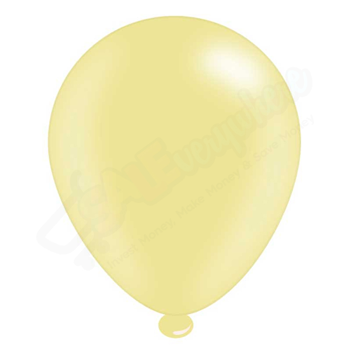 Kaleidoscope Latex Balloons Ivory 10" For Air or Helium Pack of 8