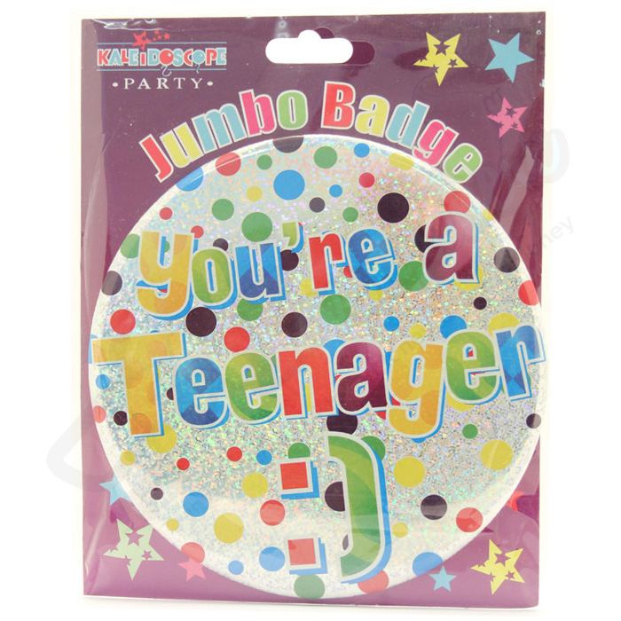 Kaleidoscope Teenager Large Badge 15cm